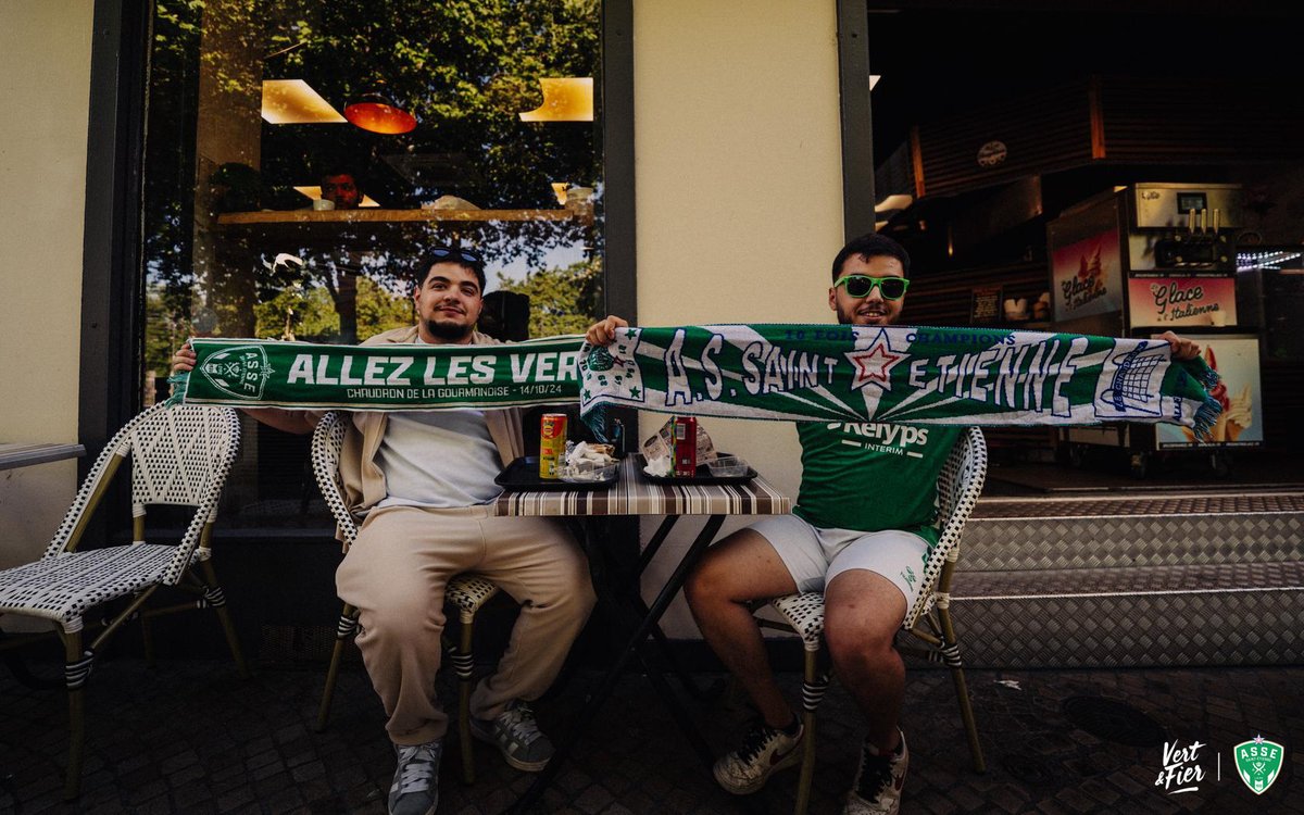 ASSEofficiel's tweet photo. Seuls à Nice, en force à Sainté ! 💚 https://t.co/UulRupL87z