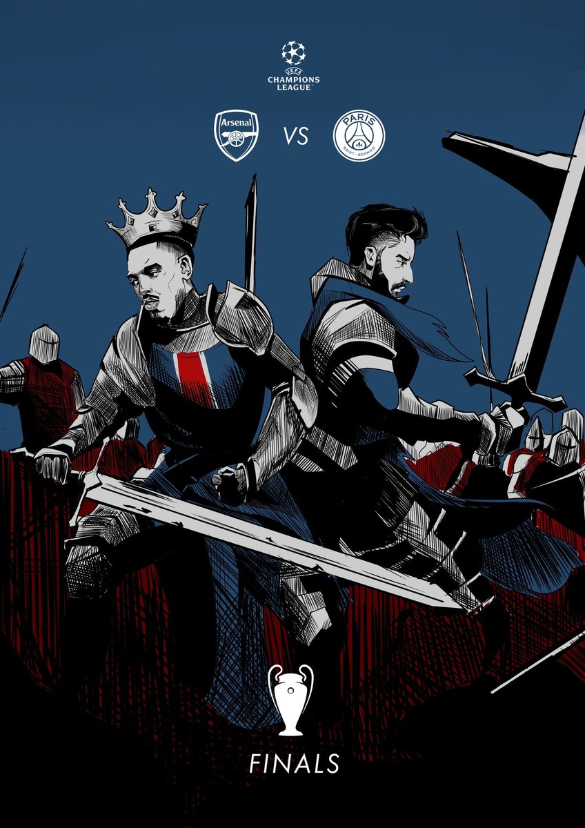 _Asante_k's tweet photo. UCL final inspo art and Graphic by me.❤️✊🏾 https://t.co/JDuchYcXP2