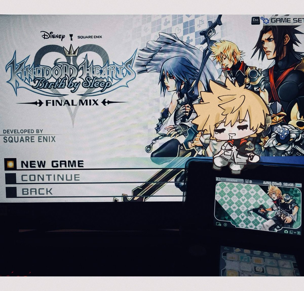 TTT_Tet's tweet photo. #Kingdomhearts #roxas #ventus #sora #riku #soriku https://t.co/EBlkOCMpDh