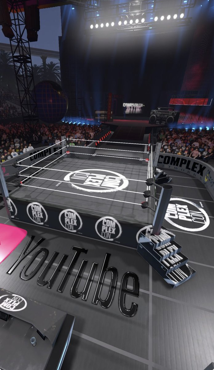 2Yaosoner's tweet photo. #WWE2K26 ComplexCon arena, COMPLEX
NETWORKS CHAMPIONSHIP, and COMPLEX
NETWORKS TVGRAPS CHAMPIONSHIP all available now
Community Creations (Playstation 5)!
Hashtags: #WrestleMania #COMPLEXCON2k26
#complexconmainstage

#Championship #Belt #COMPLEXGRAPS #COMPLEXCONWWE
#championshipbelt