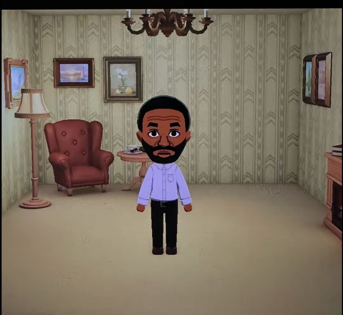 josueGu59305652's tweet photo. the backrooms movie is releasing this month and i’ve been playing a ton of tomodachi life so i felt inspired to recreate clark and the ottoman empire.
inspiration credit to kane pixels, chiwetel ejiofor, and hobbytown oshkosh
#backrooms #tomodachilife https://t.co/kZRhHlXuVt