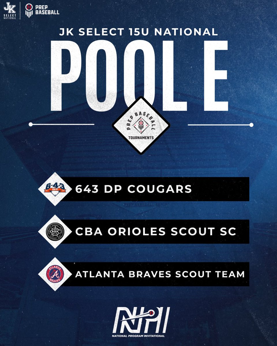 JKselectNat's tweet photo. 𝗣𝗕𝗥 𝗡𝗣𝗜 𝗣𝗢𝗢𝗟 𝗥𝗘𝗟𝗘𝗔𝗦𝗘𝗦 👀🏆

Check out the pools for all of our national teams in the PBR NPI! @prepbaseball @PBTourney @JKselectBSB 

#JKselect | #NPI https://t.co/HWPUJaWs1K