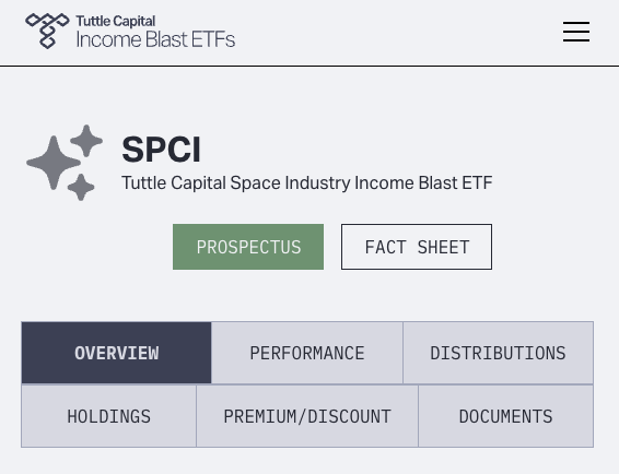 DevotedDividend's tweet photo. Just started a brand new position in my long-term portfolio!  $SPCI 👀🚀

This ETF is definitely one of the more interesting ones I have added!

• Focused on the SPACE industry 🛰️
• Weekly income strategy 💸
• Current distribution rate: 23%+

Anyone else have this one? https://t.co/zLnG6KYIMf