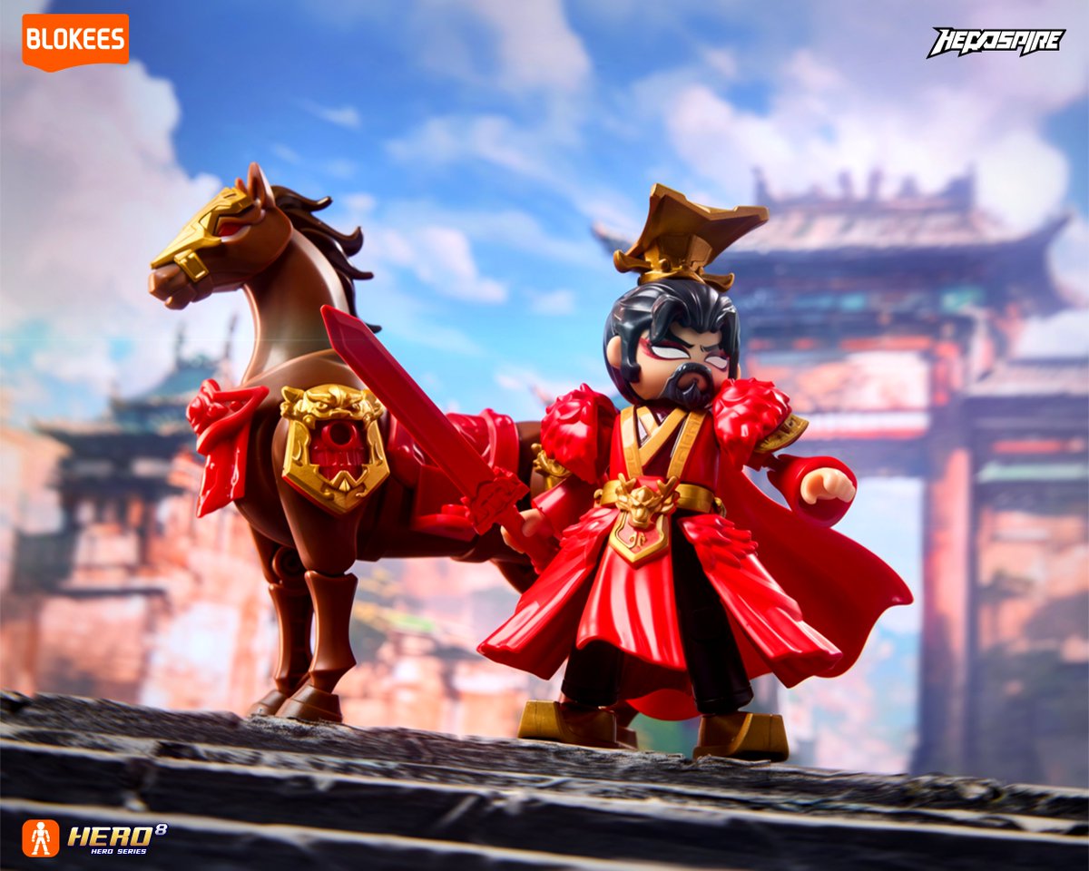 BlokeesUS's tweet photo. Blokees Herospire-Warrior Version 10 – Chu &amp; Han Saga has arrived!

A legendary moment that shaped an era — where alliances, ambition, and destiny collide.

#Blokees #BlokeesHerospire #Herospire #Modelkits https://t.co/U00fgQK07a