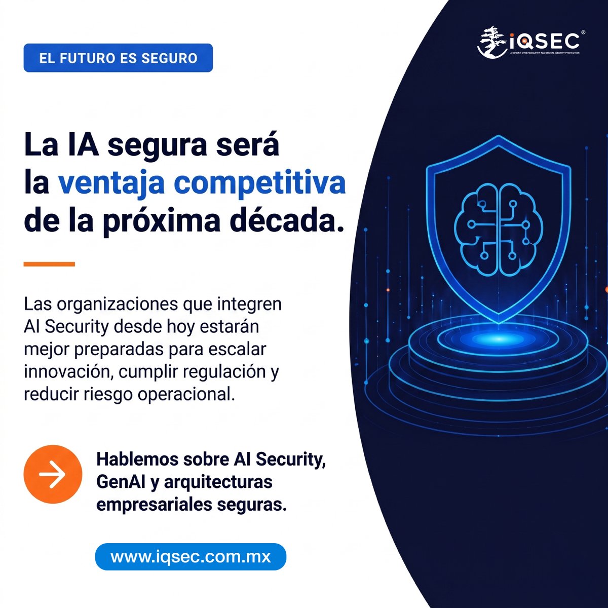IQsec's tweet photo. La IA empresarial está creando una nueva superficie de ataque. 🔐🤖 #ShadowAI, #promptinjection y fuga de datos ya son riesgos reales. ¿Tu organización está lista para proteger la IA que está adoptando?
#AISecurity #Cybersecurity #GenAI #IQSEC https://t.co/2NQVwlWkSb