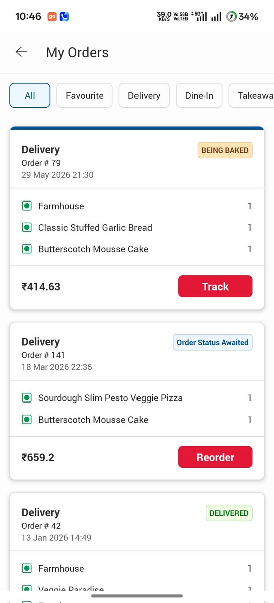 senthil_fury's tweet photo. @dominos @dominos_india 

I have ordered around 9:30pm, now if is 10:52pm. Still I see your order will deliver in 9mins gimmick... Really frustrated. 

Avoid ordering from Dominos ... 

No way to contact the store through the number provided and no human interaction https://t.co/6tEajgvAsJ