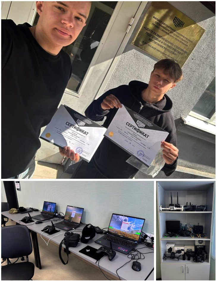 InformNapalm's tweet photo. У контексті теми Старобільська, яку російська пропаганда намагається подати виключно як «удар по цивільних», читачі InformNapalm звернули нашу увагу на низку цікавих OSINT-деталей.

▪️ За наявними відкритими даними, у п'ятиповерховій будівлі, що зазнала удару, на четвертому та п'ятому поверхах розміщувалися студентські гуртожитки двох структурних підрозділів у статусі філій нелегітимного «ЛГПУ» — так званого «Старобільського педагогічного коледжу» та «Старобільського факультету ЛГПУ». Перші три поверхи використовувалися як навчальні аудиторії та адміністративні приміщення цих закладів.

На сайті самого «Старобільського факультету ЛГПУ» збереглися повідомлення про проходження студентами військових курсів Центру «Воин» (архів: https://t.co/mXDNJB8NW6). На опублікованих фотографіях можна побачити сертифікати про проходження підготовки, а також елементи інфраструктури для навчання операторів БПЛА.

▪️ Підготовка з бойового застосування дронів у Луганській області організована через мережу Центру «Воин». Зокрема, навчання проводиться на базі Коледжу автосервісу та «Інституту цивільного захисту» у складі так званого «ЛГУ імені Даля». У форматі інтенсивних курсів там навчають не лише школярів, а й студентів «ЛГПУ», включно з представниками філій зі Старобільська.

Нагадаємо, що раніше виходило масштабне OSINT-дослідження (https://t.co/4ucz2vLX2Q) діяльності Центру «Воин» та його ролі в системі військової підготовки молоді на окупованих територіях.

▪️ Цікавим є й гендерний аспект набору. Аналіз відкритих відгуків на ресурсах Центру «Воин» показує, що значна частина позитивних відгуків належить саме випускницям віком від 14 до 19 років. Із 40 опублікованих відгуків 21 залишений дівчатами (архів: https://t.co/vejTZr6O9n).

Не можна виключати, що така увага до залучення молодих жінок пов'язана зі специфікою напрямку БПЛА. Для багатьох із них служба оператором дронів може виглядати менш ризикованою та більш привабливою, ніж інші військові спеціальності. Водночас чоловіки призовного віку добре розуміють, що навіть після підготовки за спеціальністю оператора БПЛА жодних гарантій від подальшого переведення до штурмових підрозділів не існує.

▪️ Варто також враховувати, що учасників таких програм навчають базовим принципам OPSEC. Саме тому прямі свідчення про залучення студентів до військової підготовки часто відсутні у відкритих профілях соціальних мереж.

Через це особливу цінність для OSINT-дослідників мають непрямі індикатори: участь у програмах Центру «Воин», проходження курсів в Алабузі, фотографії із сертифікатами, згадки про профільні інтенсиви, витоки документів та інші фрагменти інформації, які в сукупності дозволяють відновити повну картину процесу мілітаризації молоді на тимчасово окупованих територіях.