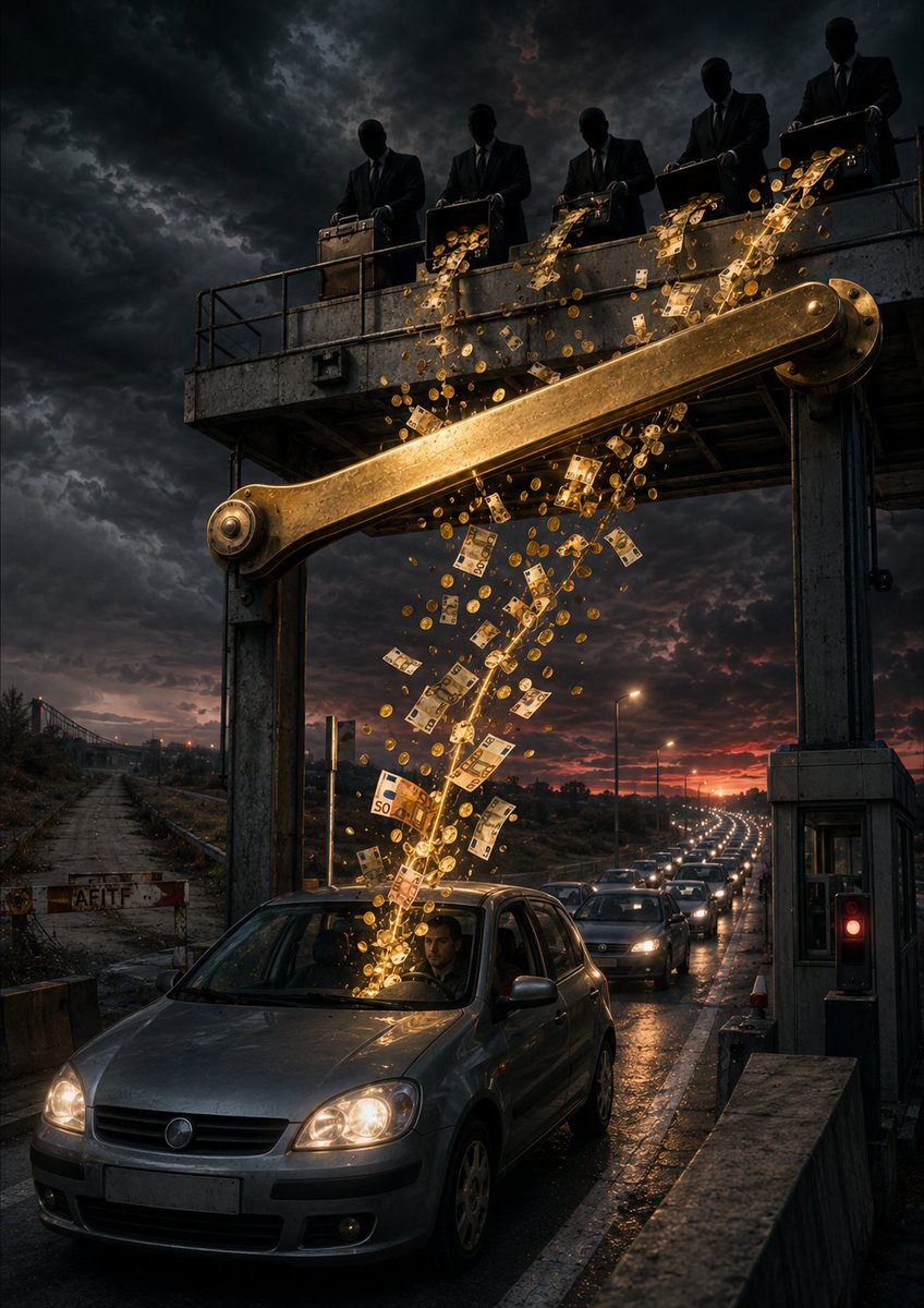supernewbiepro's tweet photo. 🚨 À chaque péage, vous ne payez pas une route. Vous payez une rente. Et c'est l'État qui l'a organisée.🚨

Vous prenez l'autoroute pour partir en vacances, pour aller travailler, pour voir votre famille. Vous payez. Cher. De plus en plus cher. Et vous avez raison de sentir que quelque chose ne va pas. Voici les chiffres, sourcés, et le nom de ce scandale : la privatisation des autoroutes de 2006.

Reprenons l'histoire, dans sa froide vérité comptable.

En 2006, le gouvernement dirigé par Dominique de Villepin décide de privatiser les sociétés concessionnaires d'autoroutes historiques, officiellement pour réduire la dette de l'État. La cession des parts publiques rapporte 16,5 milliards d'euros au Trésor. Source : Commission des finances du Sénat, rapport Delahaye, et rapport IGF-CGEDD de février 2021.

⚡️16,5 Milliards. Seize milliards et demi. Retenez bien ce chiffre, parce que voici ce qu'il a réellement coûté à la nation.

Les dividendes versés aux actionnaires des quatre principales sociétés d'autoroutes atteindront 76 milliards d'euros d'ici 2036. Soit environ cinq fois le prix auquel l'État a bradé ces infrastructures en 2006. Source : commission d'enquête du Sénat, confirmé en avril 2025 par Public Sénat.

Lisez-le encore une fois. L'État a vendu pour 16,5 milliards un actif qui va rapporter 76 milliards de dividendes à ses acquéreurs privés. Il a vendu la poule, et il regarde aujourd'hui les autres ramasser les œufs en or, des œufs payés par vous, à chaque passage de péage.

Et ce n'est pas tout. La commission d'enquête du Sénat de 2020 a établi plusieurs faits qui devraient provoquer une colère nationale :

1⃣ Un manque à gagner de 7,8 milliards d'euros pour l'État lors des privatisations de 2006, aggravé par des négociations qualifiées d'"opaques" en 2015, menées sous l'égide de Ségolène Royal et d'Emmanuel Macron, alors ministre de l'Économie. Source : rapport Sénat, septembre 2020.

2⃣ Des surprofits estimés à 32 milliards d'euros pour Vinci et Eiffage jusqu'à la fin des concessions. Source : Sénat et IGF-CGEDD.

3⃣ Une rentabilité atteinte dès 2022 pour Vinci et Eiffage, soit seize ans après la privatisation. La conclusion du rapport est limpide : la durée de ces concessions est "trop longue d'environ dix ans". Autrement dit, pendant dix ans, ces sociétés vont encaisser une rente pure, sans aucune justification économique. Source : commission d'enquête Sénat, 2020.

4⃣ Entre 2006 et 2019, les sociétés d'autoroutes ont déjà versé 24 milliards d'euros de dividendes à leurs actionnaires. Source : Sénat, communiqué du 18 septembre 2020.

Concrètement, pour vous, automobiliste, qu'est-ce que cela donne ?

Un trajet Toulouse-Marseille devrait coûter environ 14 euros au regard de son coût réel. On vous en réclame 35. Jusqu'à 25 % de chaque euro que vous versez au péage finit en bénéfice net immédiat pour l'actionnaire. Vous ne payez pas une route. Vous payez une rente.

Et pendant ce temps, l'Agence de financement des infrastructures de transport de France, l'AFITF, celle qui devrait entretenir nos routes, nos ponts, nos lignes ferroviaires du quotidien, est amputeé de 1 à 2 milliards d'euros par an à cause de cette privatisation. Source : rapport Sénat, proposition de loi de nationalisation. L'argent qui aurait dû financer vos infrastructures part en dividendes vers des actionnaires privés.

Voici maintenant ma position, et je l'assume pleinement.

Ce n'est pas une simple erreur de gestion. C'est une faute politique d'une gravité historique, une forme de trahison des intérêts financiers de la nation. Vendre, pour 16,5 milliards, un patrimoine construit par des décennies d'argent public et qui rapportera 76 milliards à des intérêts privés, ce n'est pas gérer un pays. C'est le dépecer.

Et les responsables ont des noms. Le gouvernement de Villepin qui a bradé en 2006. Les négociateurs de 2015, dont Emmanuel Macron alors ministre de l'Économie, qui ont laissé passer une occasion de rééquilibrer les contrats. Tous savaient, ou auraient dû savoir. Le Sénat les avait alertés. Les rapports existaient. Personne n'a protégé les Français.

La solution est claire, et elle ne souffre aucune demi-mesure.

Les concessions historiques arrivent à échéance entre 2031 et 2036 : Sanef en 2031, Cofiroute en 2034, APRR en 2035, ASF en 2036. Source : Sénat. À ces dates, les autoroutes doivent revenir dans le giron public, intégralement, sans le moindre cadeau, sans la moindre prolongation déguisée, sans le moindre nouveau montage qui permettrait à ces sociétés de continuer à traire l'automobiliste français.

Pas un euro de compensation au-delà du strict dû contractuel. Pas une année de concession supplémentaire. Pas un avenant. Les profits doivent désormais financer l'entretien du réseau et les infrastructures de transport du quotidien, via l'AFITF, comme le proposait déjà une proposition de loi sénatoriale.

Une autoroute n'est pas un produit financier. C'est une infrastructure souveraine, payée par le peuple, qui doit servir le peuple. La rendre à la nation n'est pas une option idéologique : c'est la réparation d'un vol légalisé.

En 2006 on nous avait promis une "bonne affaire" pour l'État. C'était un cauchemar pour les usagers captifs et un hold-up pour les finances publiques.

🇫🇷 Il ne nous appartient plus d'être spectateurs du déclin.
