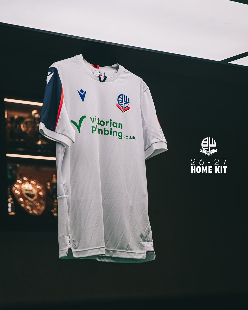 jakehorrocks22's tweet photo. Another very cool experience shooting @OfficialBWFC new home shirt for next season! Big thank you to @OfficialBWFC for asking me to be a part of it. 🤍🪡

#bwfc https://t.co/b9pJINbDPw
