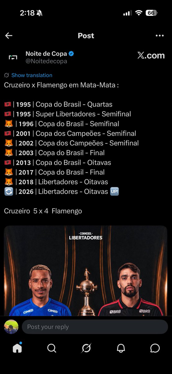 raff1921's tweet photo. @EA271409 @OC_Libertadores Kkkkkkkkkkkk não vou rir sozinho https://t.co/NEJEYaJohj