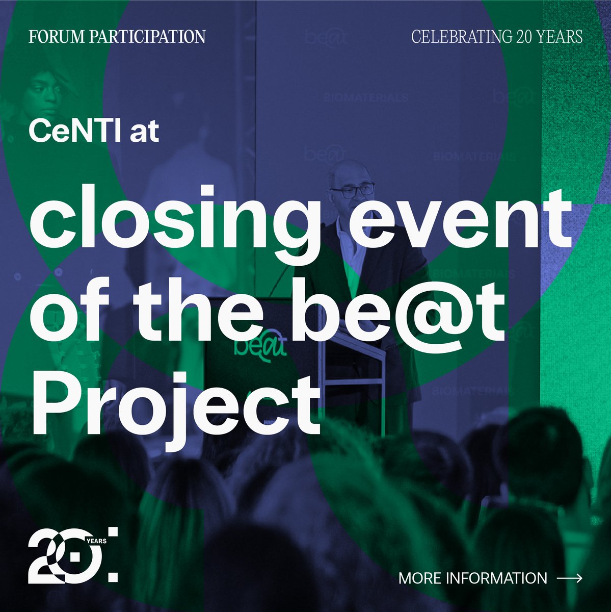 CENTI_PT's tweet photo. Porto Leixões Cruise Terminal, in Portugal, hosts the closing event of the be@t Project.
A meeting dedicated to the present and future of the bioeconomy in the Portuguese textile industry.
Follow all the information about the be@t Project here: https://t.co/GdmUr2azX0 https://t.co/HJeKi1hQuo