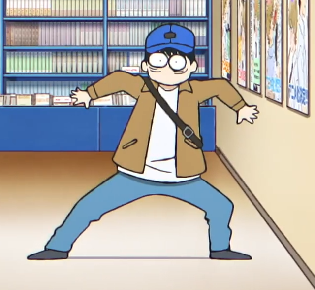 ArabianBatboy's tweet photo. I love how these two background characters are dripped up on a Thursday afternoon meanwhile our MC is out here looking like this #goforitnakamura https://t.co/T8epqv0Z1s