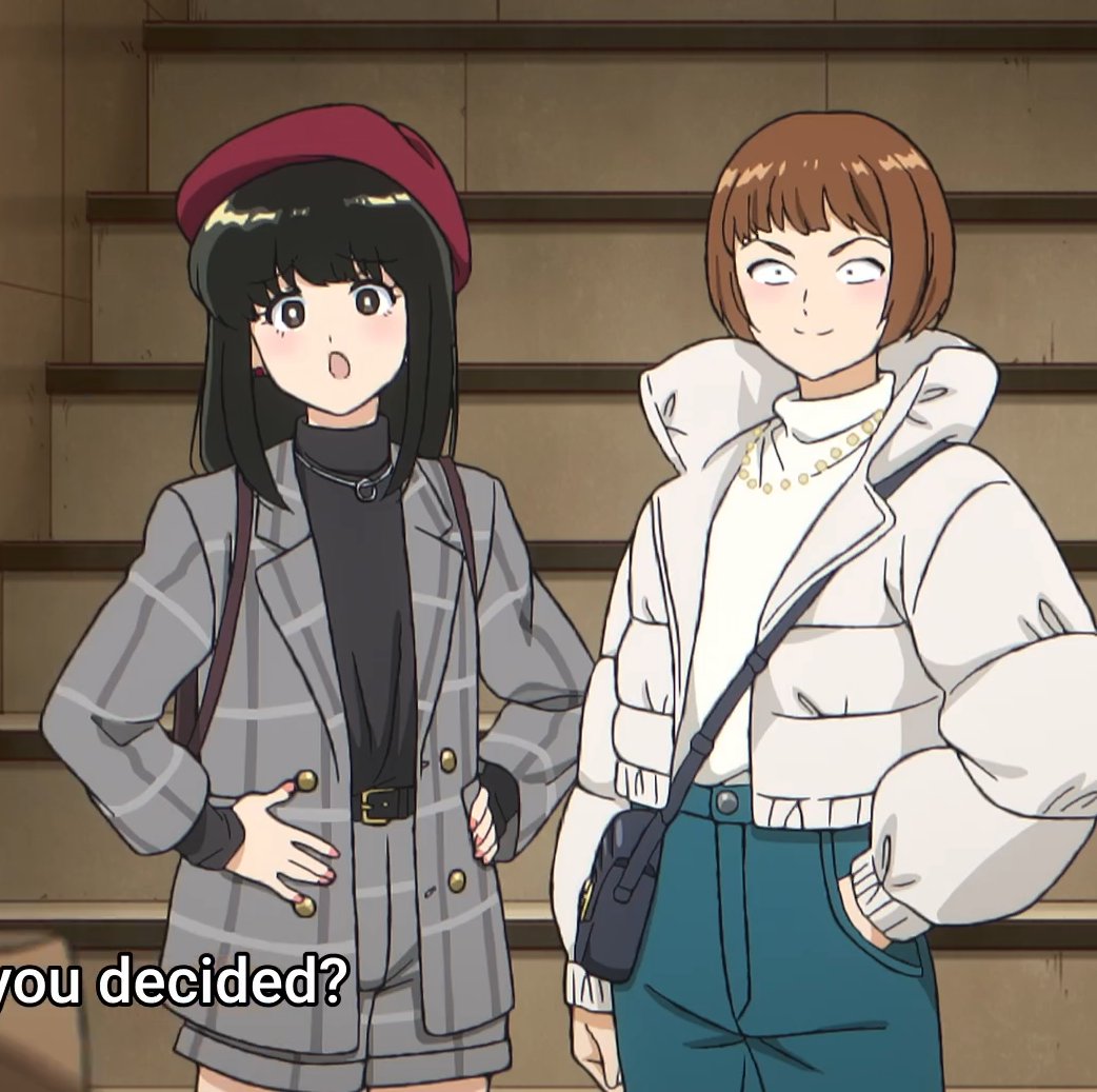 ArabianBatboy's tweet photo. I love how these two background characters are dripped up on a Thursday afternoon meanwhile our MC is out here looking like this #goforitnakamura https://t.co/T8epqv0Z1s