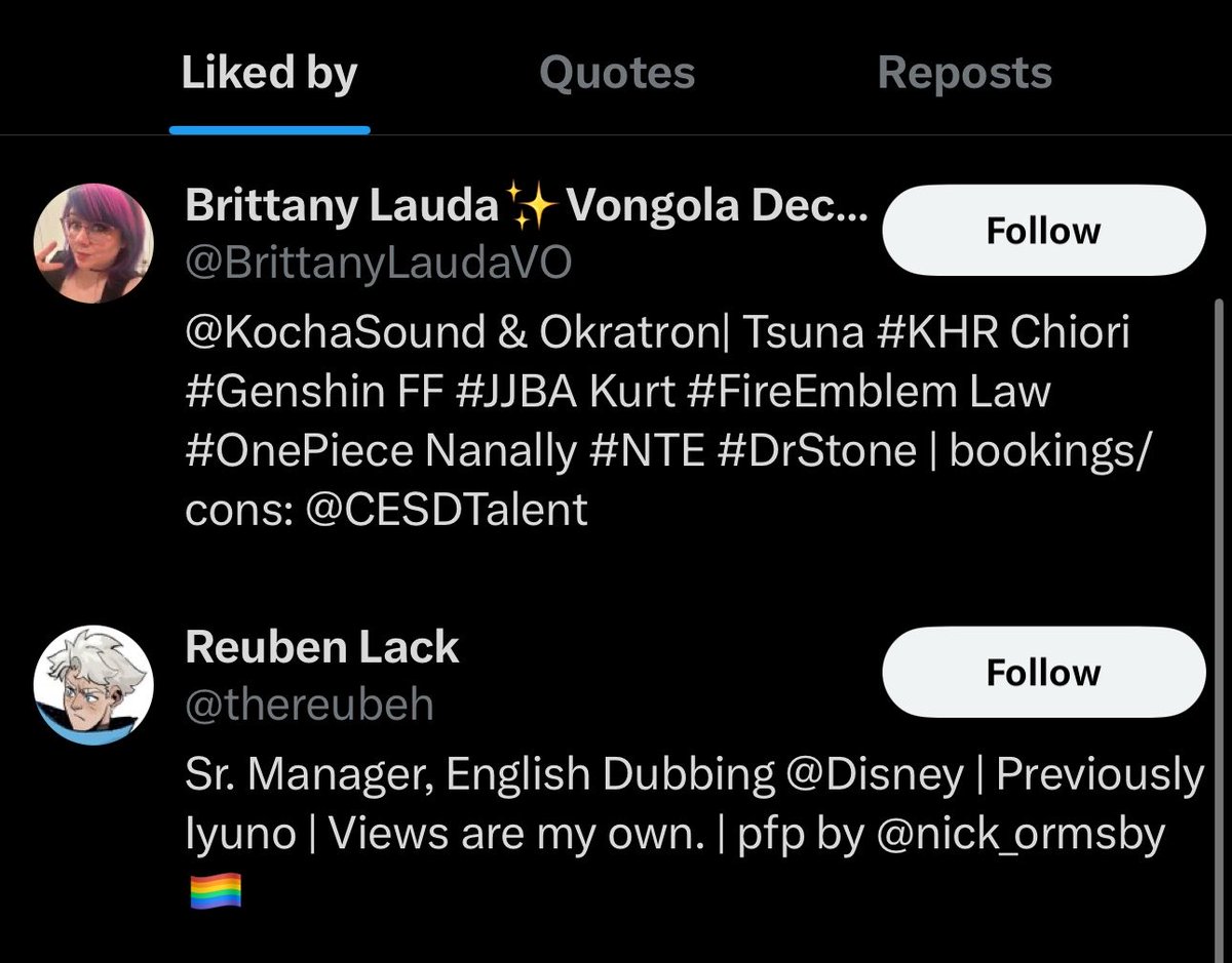 phntmrw's tweet photo. !!!! reuben lack and brittany lauda saw this post whoa... thank you for making the twst dub happen! top tier directing, casting, and performances all around! can't wait to see where you guys will take it next 🫶 https://t.co/jDz81zl4uS