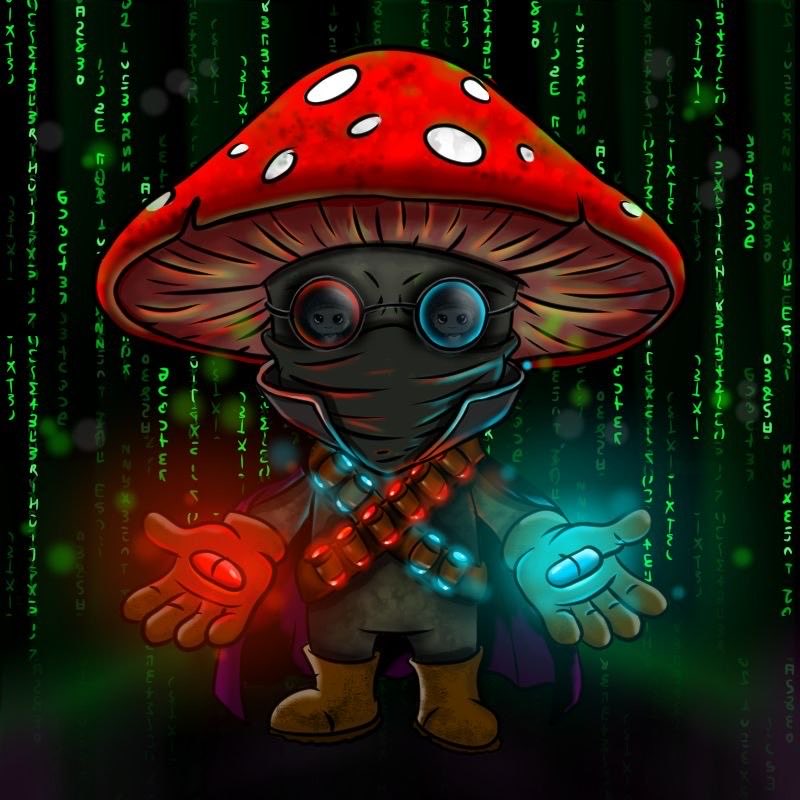 ShroomiesXRP's tweet photo. Moon Mission 🎬 Sunday 2:30 PM EST

Watch it in our community dashboard and 
when the film completes, this guy will appear.

There are only 17 Red Pills + 17 Blue Pills

Each selection is recorded &amp; added to a WL for a commemorative NFT

Choose wisely 🍄

https://t.co/WoqvQ7cCBf https://t.co/PkmOOSX6Xe