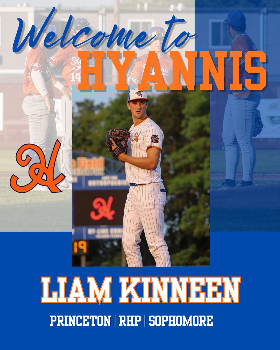 harborhawks's tweet photo. Returning another 2025 Hawk to this summer’s squad, welcome back Liam Kinneen!

The sophomore righty from Princeton collected 42 strikeouts in 58.2 innings across 11 starts this spring. He posted a 3.86 ERA in 30.1 innings in the NECL before joining the Hawks for an end-of-season stint last summer.