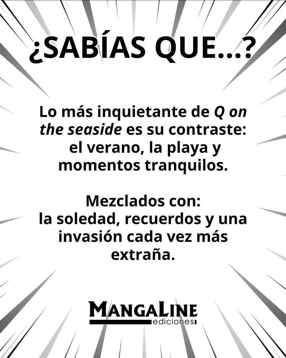 MangalineES's tweet photo. Q on the Seaside comienza con:
👉 una chica
👉 una ciudad costera
👉 sentirse fuera de lugar

…y poco a poco la historia se vuelve incómoda, melancólica y extraña.

✨ Más que sci-fi de acción,
es ciencia ficción emocional.

#QOnTheSeaside #MangaLineES https://t.co/7rjQYVX9aA