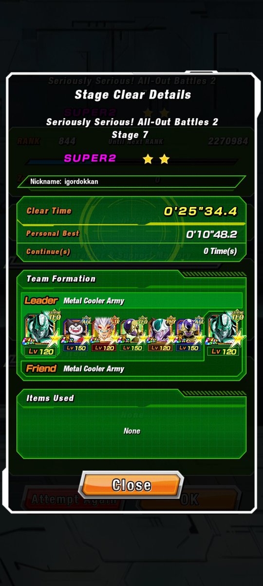 igor_dokkan's tweet photo. Terrifying mission done https://t.co/10c9oA85dk