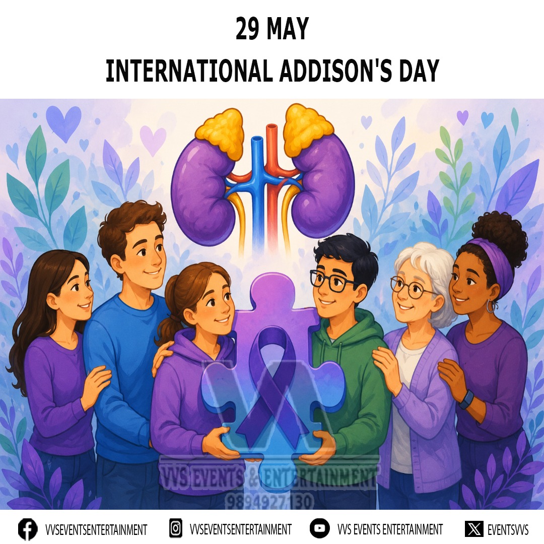 EventsVvs's tweet photo. International Addison's Day

#InternationalAddisonsDay
#InternationalAddisonsDay2026
#AddisonsDay
#AddisonsDay2026
#Addisons
#IAD
#IAD2026
#IADay
#IADay2026

https://t.co/L3706S0fgY
https://t.co/h67tMARAhJ
https://t.co/qUpZgt4oWv
https://t.co/bM0Or8cH5S https://t.co/RcqqdsWLSH