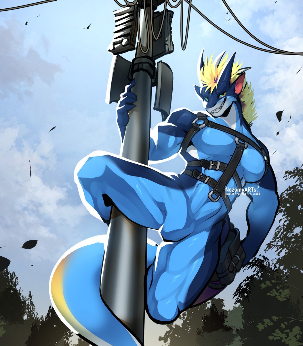 teryxc's tweet photo. How many OSHA violations can you spot?
...okay, don't stare too long~
🎨 by @NozomyArts https://t.co/pRJIc187T1