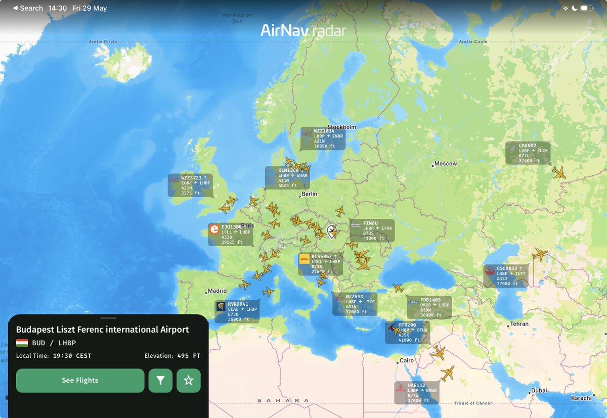AirNav Radar tweet media