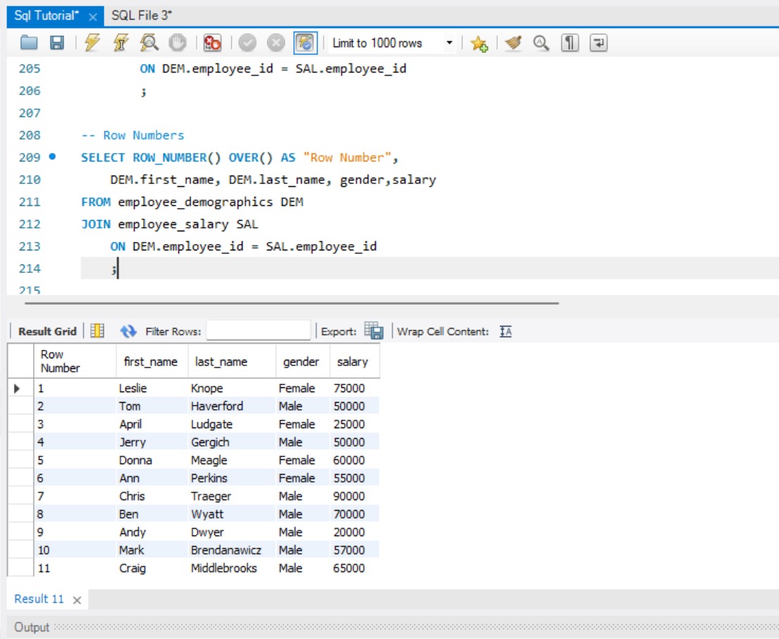 PrimeW1sdom's tweet photo. Day 5 done ✅ 
Not going to pretend this one was easy, behind these screenshots are hours  of errors and frustration 😂. 
But I covered Window Functions — AVG OVER, Rolling Totals, ROW_NUMBER, RANK &amp; DENSE_RANK.

Day 6 tomorrow. #SQL #7DaysOfSQL https://t.co/9w70heZ1X2