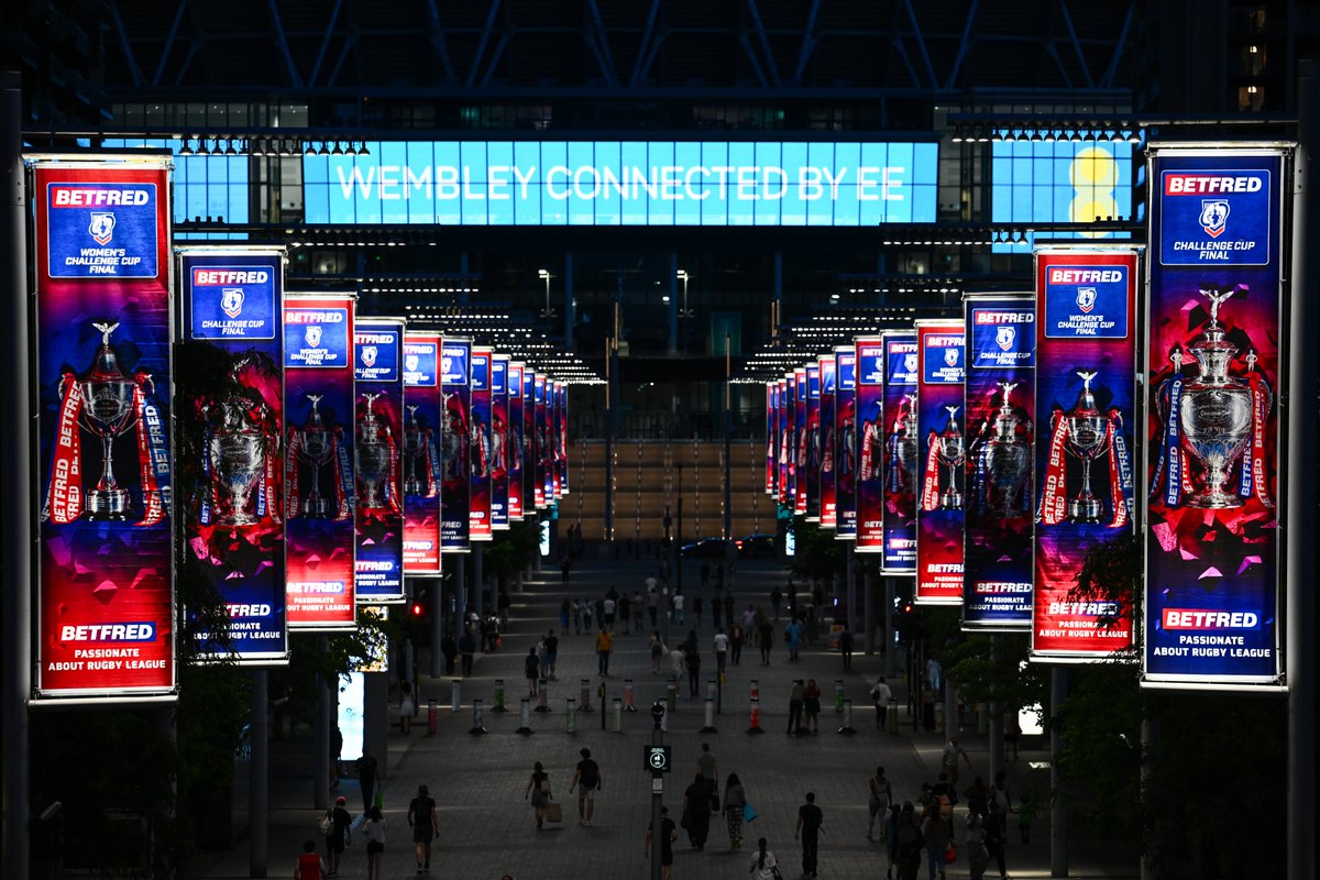 TheChallengeCup's tweet photo. See you tomorrow, @wembleystadium 👋

#ChallengeCup 🏆 https://t.co/RuzmWsTk9E