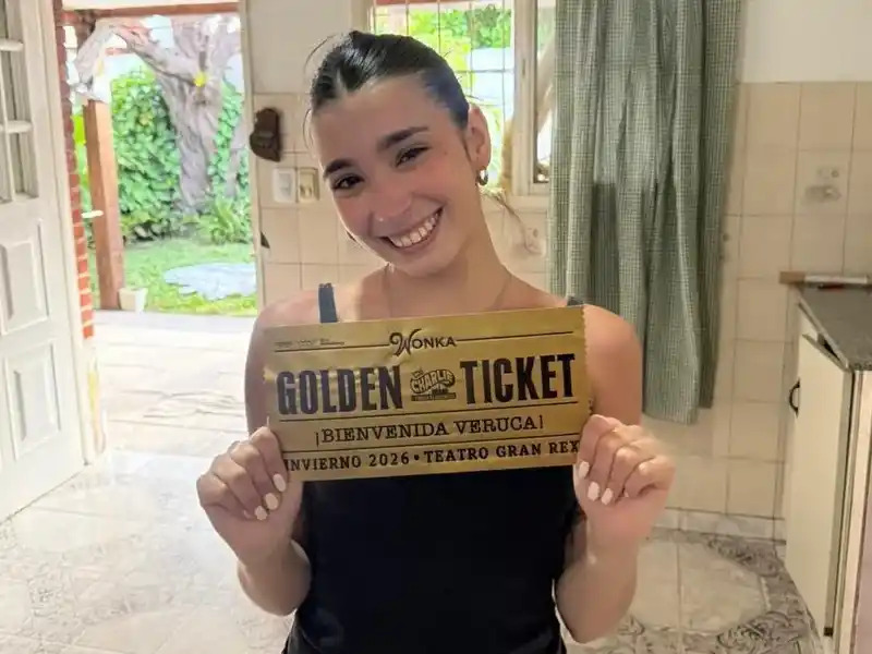 laguiaclub's tweet photo. Reyna Altolaguirre, la sampedrina que brillará con el musical “Charlie y la Fábrica de Chocolate” en el teatro Gran Rex https://t.co/Sz9Hn3s8B4 https://t.co/wrZw8gzWqy