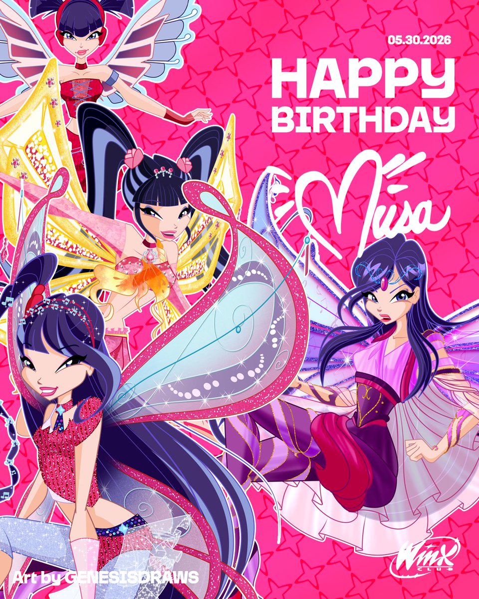 GenesisDraws's tweet photo. Happy Birthday to the Fairy of Music
Artworks by me! โค๏ธ๐ต๐ง#winxclub #winx #winxfairy #musa #musawinx https://t.co/blMIorl50a
