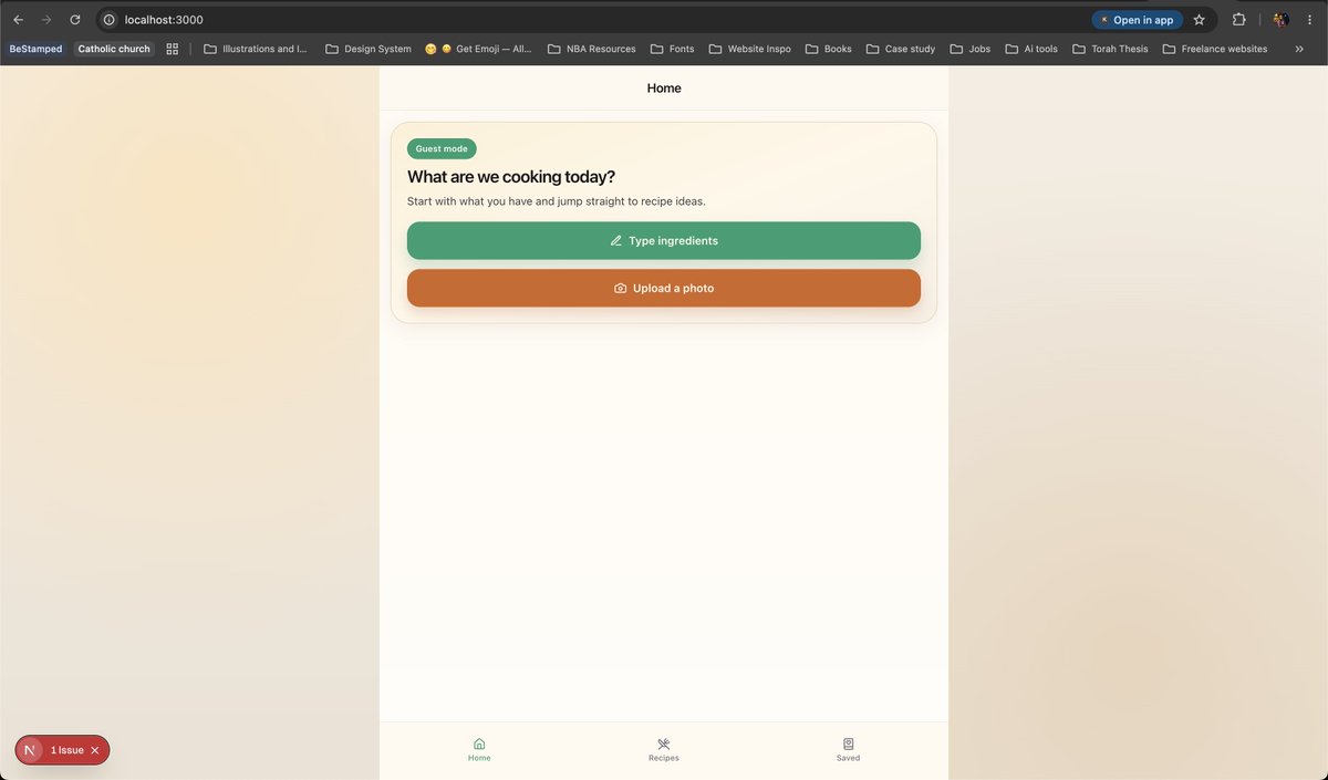 edanjumbo's tweet photo. Initial UI of the recipe tool I'm building, based on lessons from @darasoba. It takes in your pantry list and generates recipes based on the items you have at home. I currently have only Nigerian cuisines in the database. I'll expand as I go https://t.co/k2vFi44Tu3