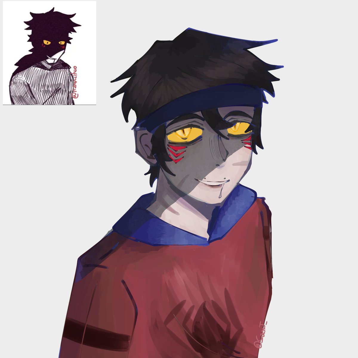 SaenJ_'s tweet photo. Para demostrar lo mucho que me gustó esta animación, viva Doied sisisi #doied #roierfanart #qsmpfanarts @nammcitwo https://t.co/as5pV5fyBb