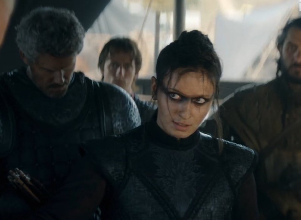 HOTDNewsHBO's tweet photo. New look at Alysanne Blackwood aka Black Aly in ‘HOUSE OF THE DRAGON’ Season 3 

June 21st https://t.co/sAUcVvJH0U