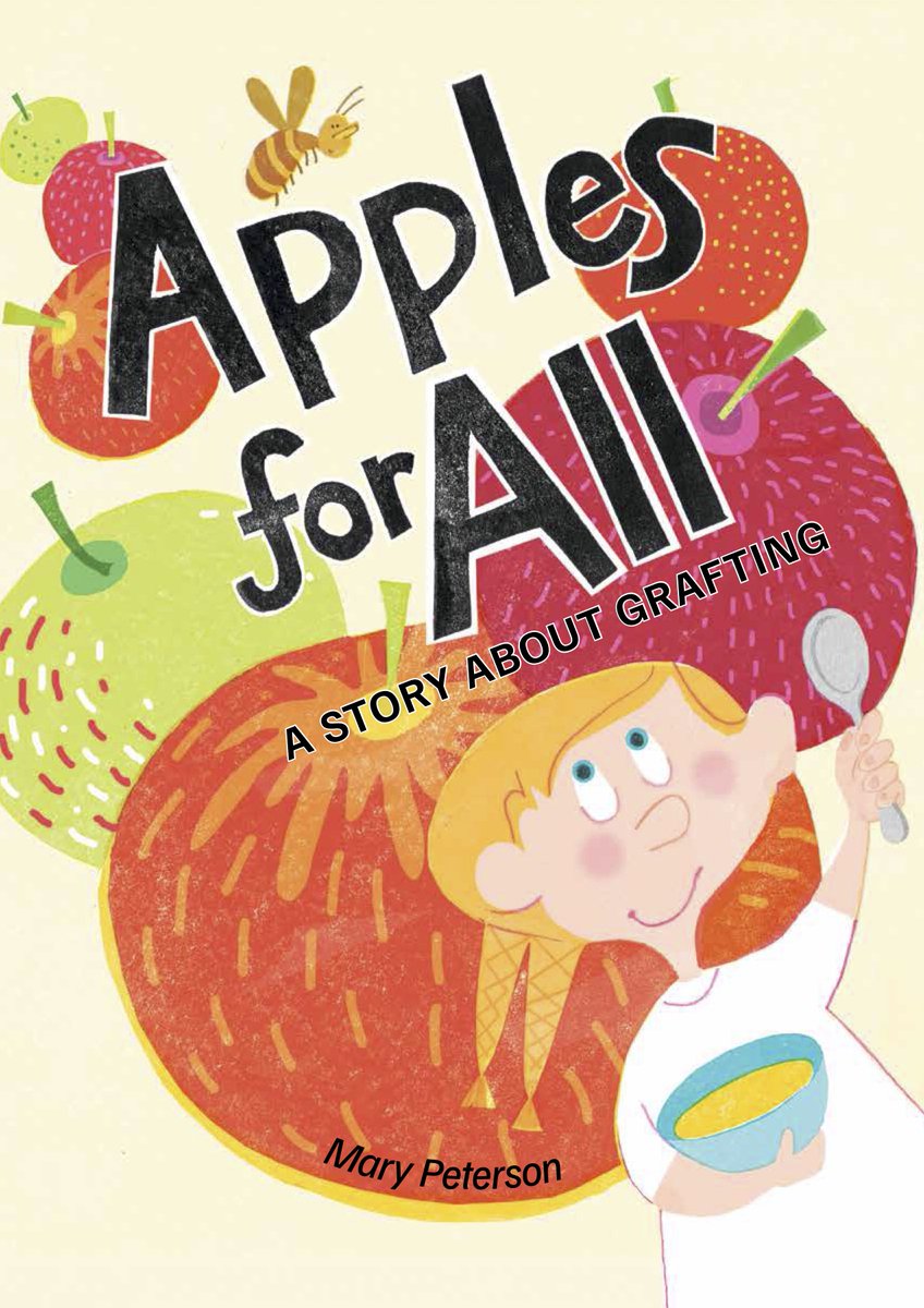 sincerelystacie's tweet photo. Get excited for the upcoming #appleseason by reading APPLES FOR ALL: A Story about Grafting by Mary Peterson @FeedingMndsPrs with your kids https://t.co/FTcJks0eeB #readtolearn #apples #childrensbooks #kidsbooks #kidlit #booksforkids #applesauce #grafting #bookreview #bookbuzz https://t.co/NYAi4XckWk