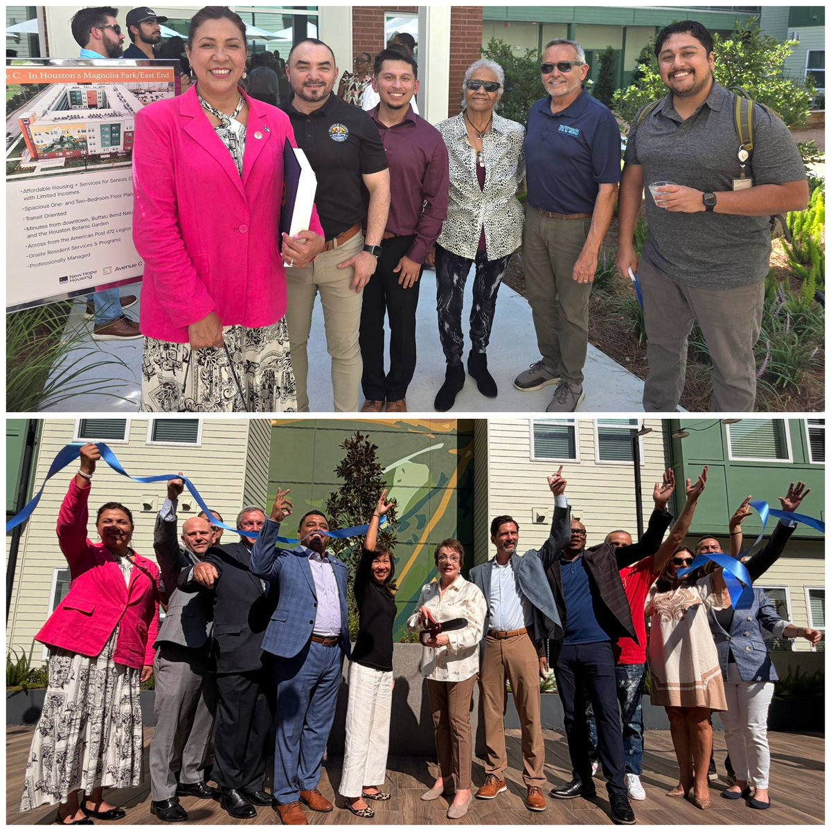 AnaHdzTx's tweet photo. Team Hernandez was proud to attend the grand opening of New Hope Housing Avenue C, a new affordable housing community for seniors in Magnolia Park.

Congratulations to New Hope Housing and its partners on this milestone. Everyone deserves a safe place to call home. https://t.co/tNAYLziDH7