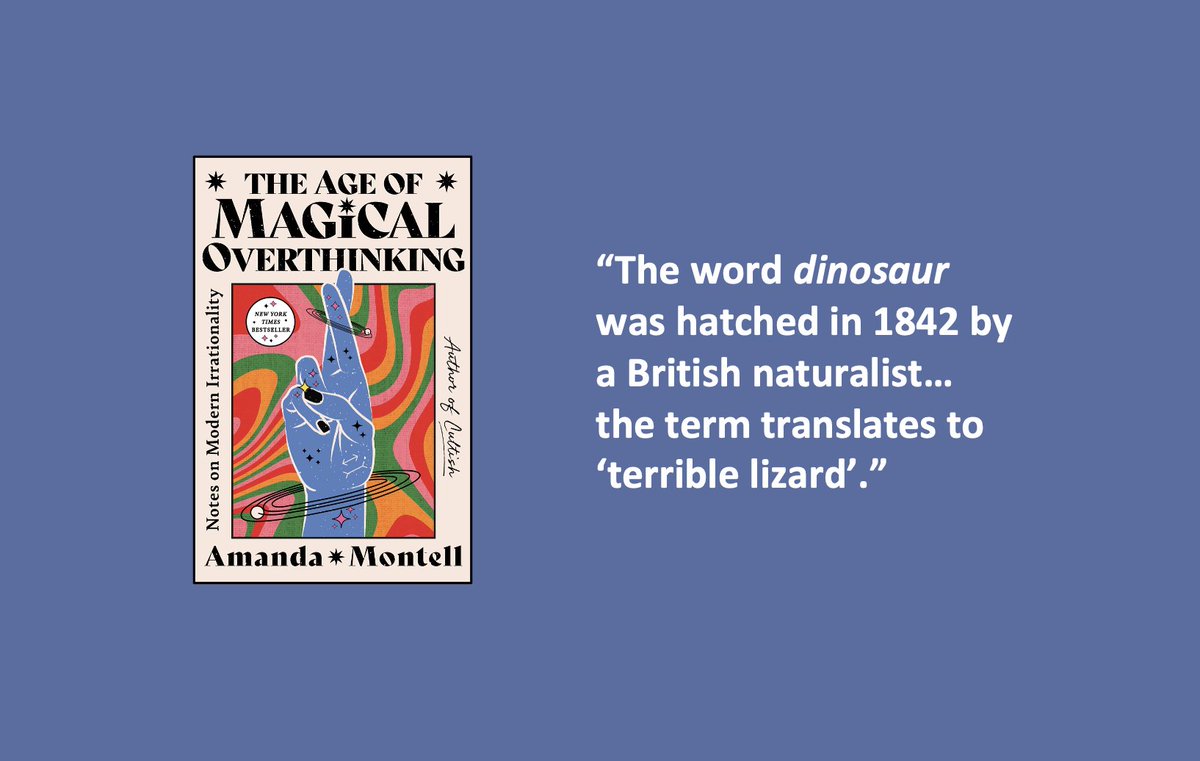 BookBlasts's tweet photo. #books #booklist #bookstagram #booktalk #booktok #greatbooks #greatbooksguide #recommendedreading #NationalDinosaurDay #dinosaurday #AmandaMontell https://t.co/czPILUhzUt