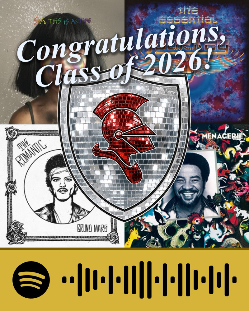 bsmredknights's tweet photo. Class of 2026- today is yours. 🎓 
We made you a playlist for the ride. 
We are so proud of you. Go be great. Go Red Knights! ❤️  
🎵 Link to Playlist is in bio- or scan the spotify code on the post image.

#bsm #onebsm #redknights #bsmco2026 https://t.co/qOIRcSjJ8t