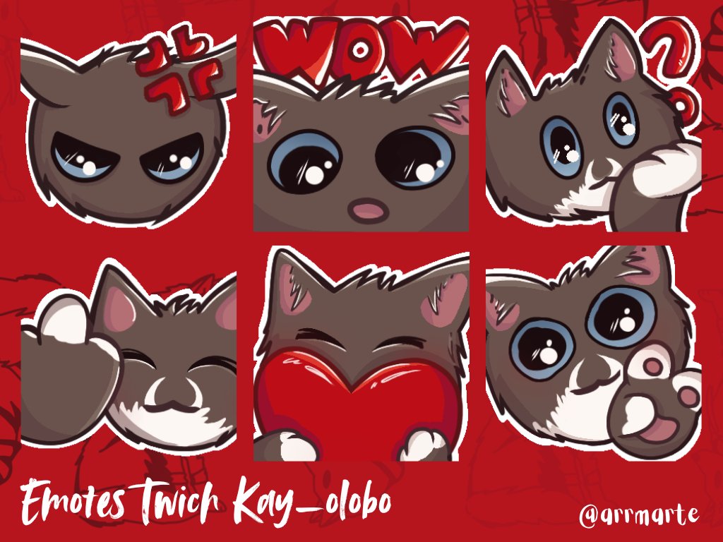 arrmarte's tweet photo. Meu namorado começou a fazer lives na Twich e me disponibilizei pra fazer os emotes, decidimos que iriam ser do nosso Milo mas ele faleceu antes de eu terminar. Agora tomei forças pra terminar e vejo que é bonito o fato de que ele vai estar eternizado nas lives! 🤍 https://t.co/W6Vy5z5kr9
