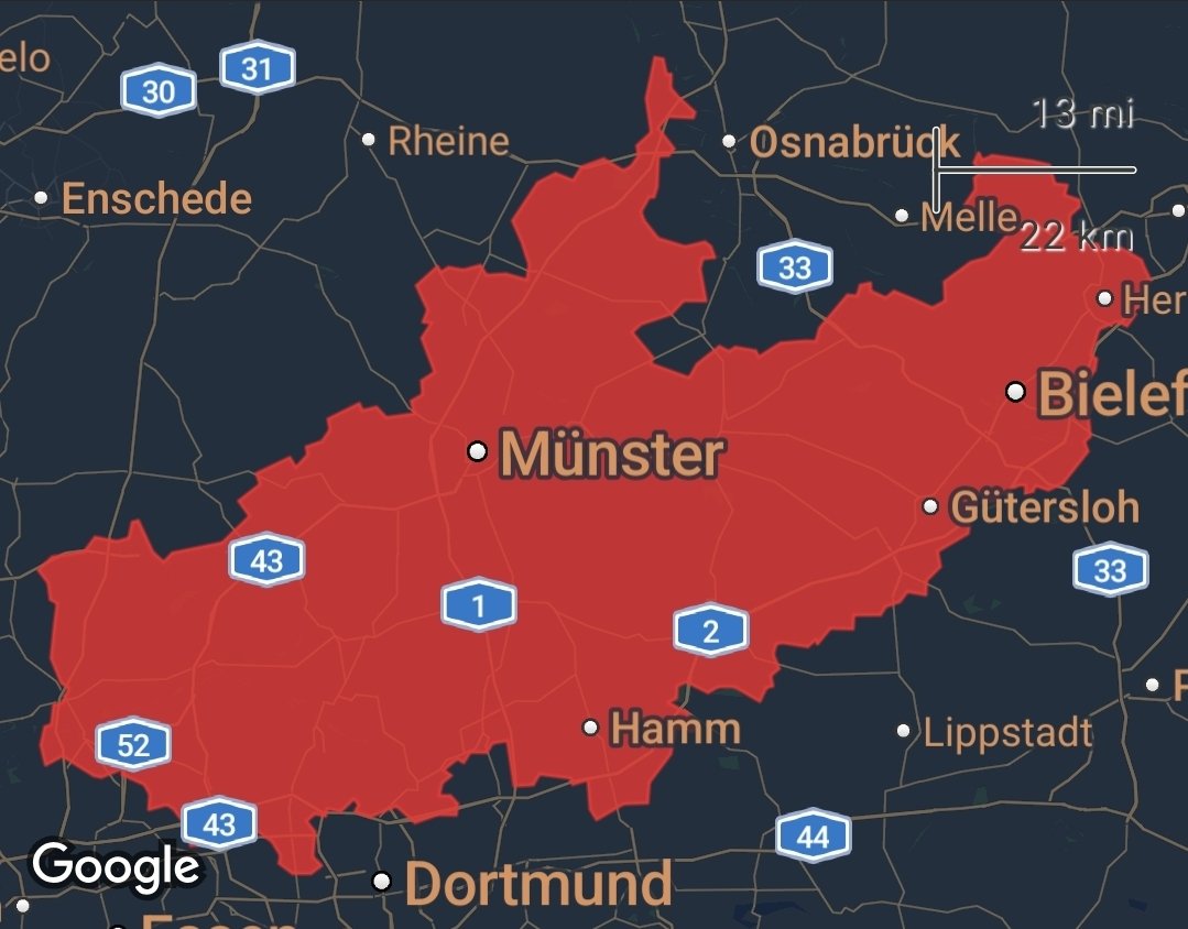 Fortnitetalker's tweet photo. ++ Amtliche UNWETTERWARNUNG vor SCHWEREM GEWITTER mit ORKANBÖEN, HEFTIGEM STARKREGEN und HAGEL ++
Warnstufe Unwetter (rot)
Warnmittel Wetter
Herausggeben Deutscher Wetterdienst (DWD)
#Münster #Bielefeld #Unwetterwarnung #Unwetter #Gefahr #Warendorf #Dülmen #Dorsten #Harsenwinkel https://t.co/FjMG4vh5FV