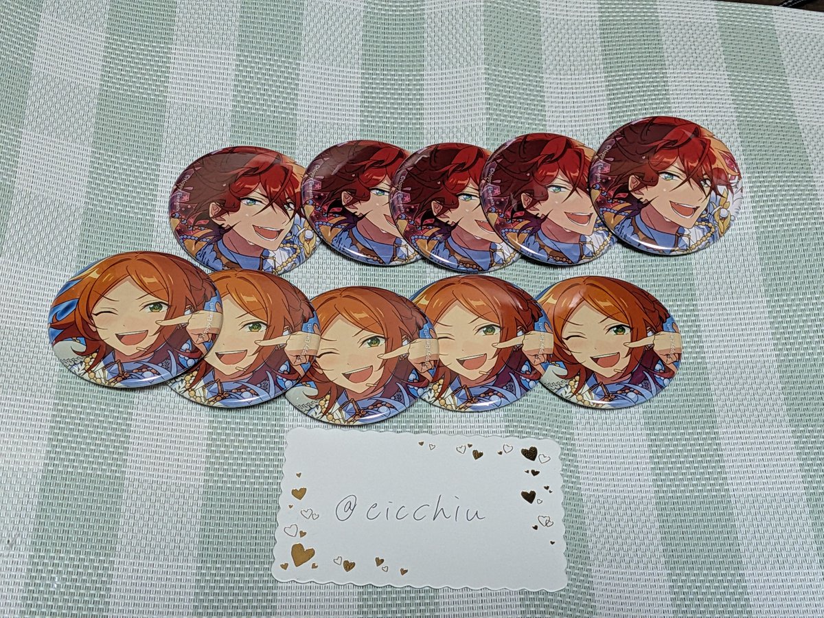 eicchiu's tweet photo. @kan_amu_ 🍀初めまして、夜分遅く失礼いたします。
ご不快でなければ画像10点の燐音5、ゆうた5とごんすけ様がお持ちの英智5で交換は可能でしょうか？i⇆cの交換も含まれている上、最優先でお求めのものでなく大変恐縮ですがご検討いただけますと幸いです。 https://t.co/jbKOdZciTp
