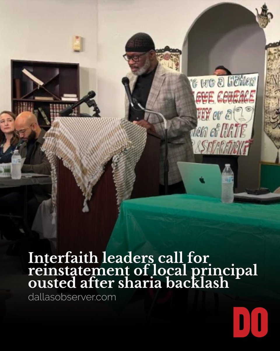 dallas_observer's tweet photo. Shayma Alzubi was reassigned after being announced as the new principal of Western Hills High School in Fort Worth, district officials confirmed. Following the announcement, right-wing social media accounts targeted Alzubi for past posts.

🔗 https://t.co/CFNMWoZB3U https://t.co/aiuAYd74g9
