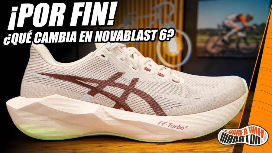 Correr1Maraton's tweet photo. ASICS Novablast 6 preview, ¿qué novedades trae? 
 Por fin se han anunciado unas de las zapatillas más esperadas de 2026, las ASICS Novablast 6. Vienen 
https://t.co/MUNpa3hDM4 https://t.co/lKBfeii2Pu