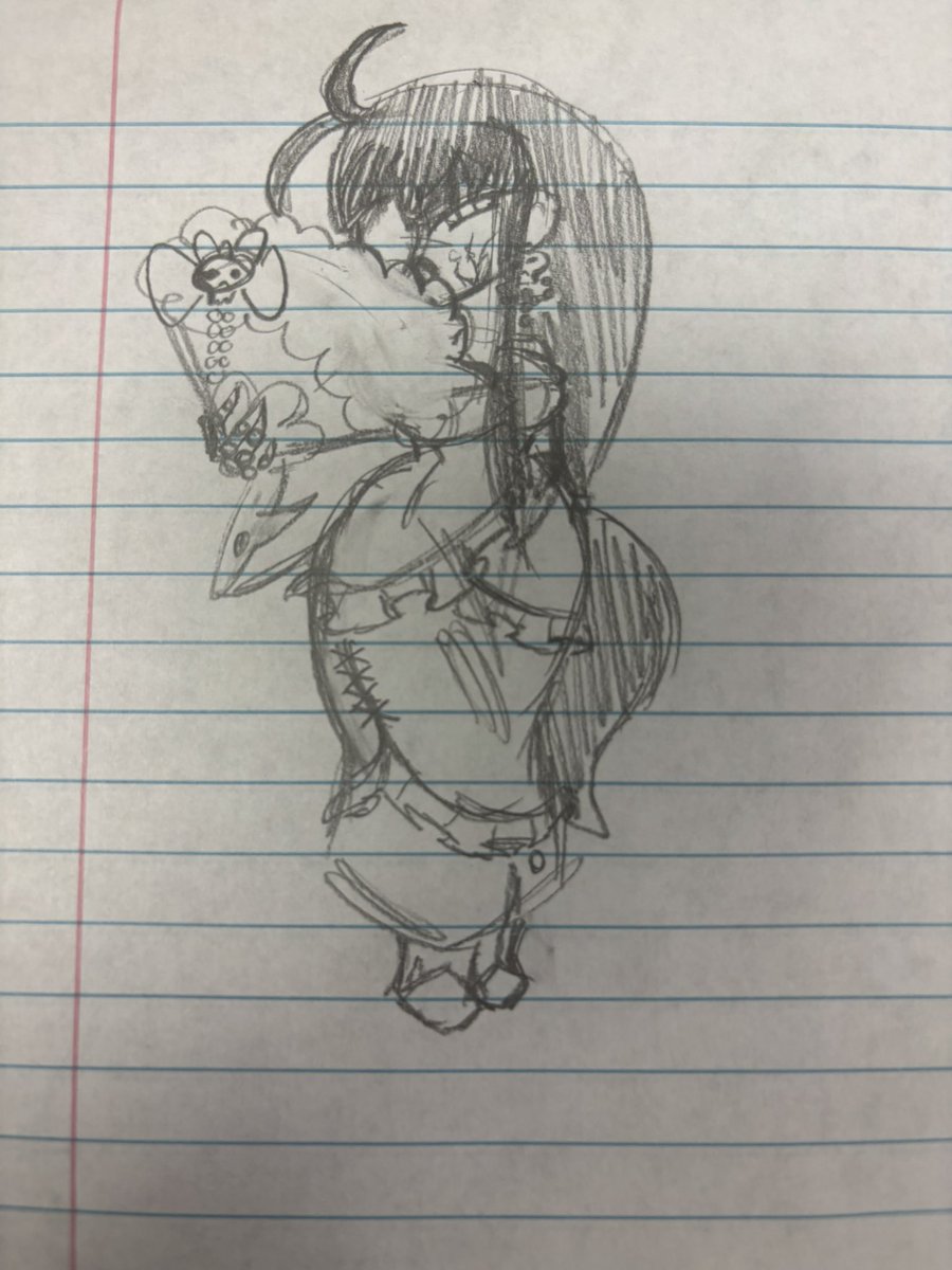 DoomsMay's tweet photo. @chknbunnyxd It’s messy but I tried yknow- https://t.co/xsIPGpcvnt