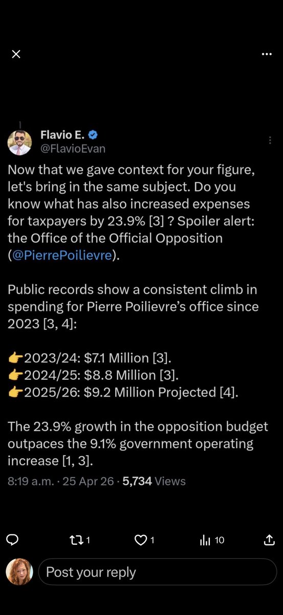 JentheWoz's tweet photo. Let’s talk about the oppositions spending which is higher and they don’t travel overseas. @MountainDreami2 @Kimmr5 @kim_gaetz @ame_todd @TheJasonPugh @Jason___YYC @holmesondecks @HarassNoMore @Budsastud12 @effythewild @ItsThatGuy411 @pm_diesel #cdnpoli #Smokefleet #PierreIsTrump #NeverVoteConservative #CanadiansAgainstPierrePoilierve #ProudCanadian