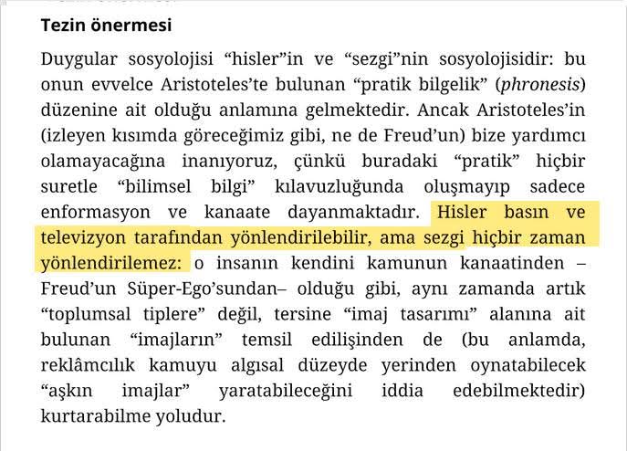 xgarfi's tweet photo. @mrt_kizil Ulus Baker'in tezi "Kanaatlerden İmajlara: Duygular Sosyolojisine Doğru"... https://t.co/S4qUBoCV6O