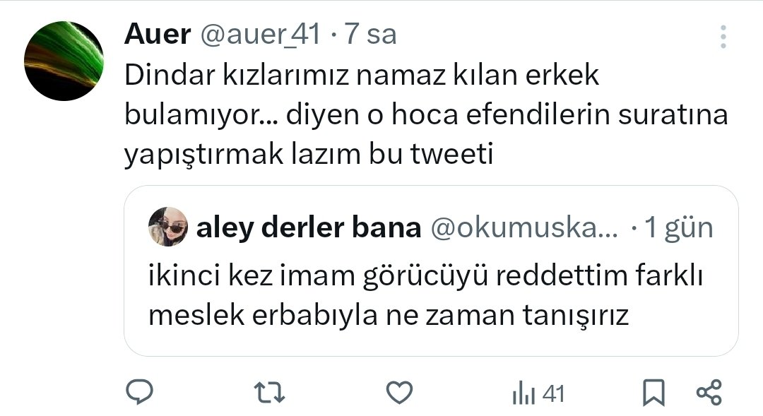 Außer tweet media