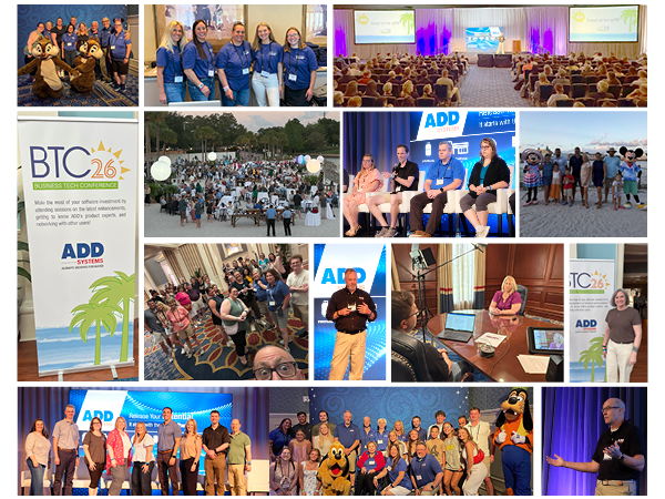 ADD_Systems's tweet photo. With the 2026 Business Tech Conference in the rearview mirror, the ADD team can look back at all we accomplished while looking toward the future. Thank you to our attendees, sponsors, exhibitors, ADD team members, and Disney for making BTC an unforgettable experience. https://t.co/3lhGTvBwnC