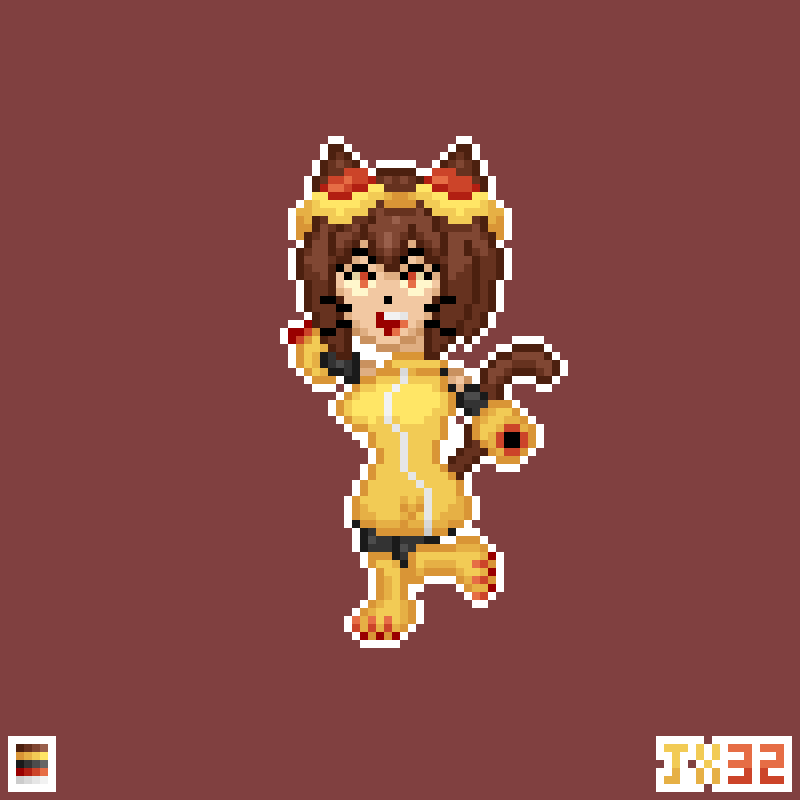 Jean_X32's tweet photo. Un pixelart de Kit Bodega (GameOverse).
#pixelart #gameoverse https://t.co/idvgdftb96