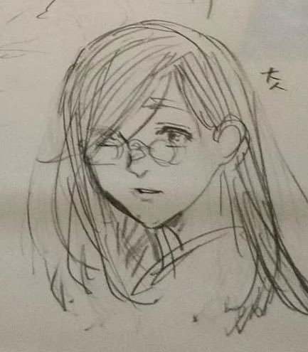 rooknui's tweet photo. apparently a lot of people haven't seen shirahama's art of coco wearing qifrey's cloak/glasses and that needs to change https://t.co/7dyL4i6CnT
