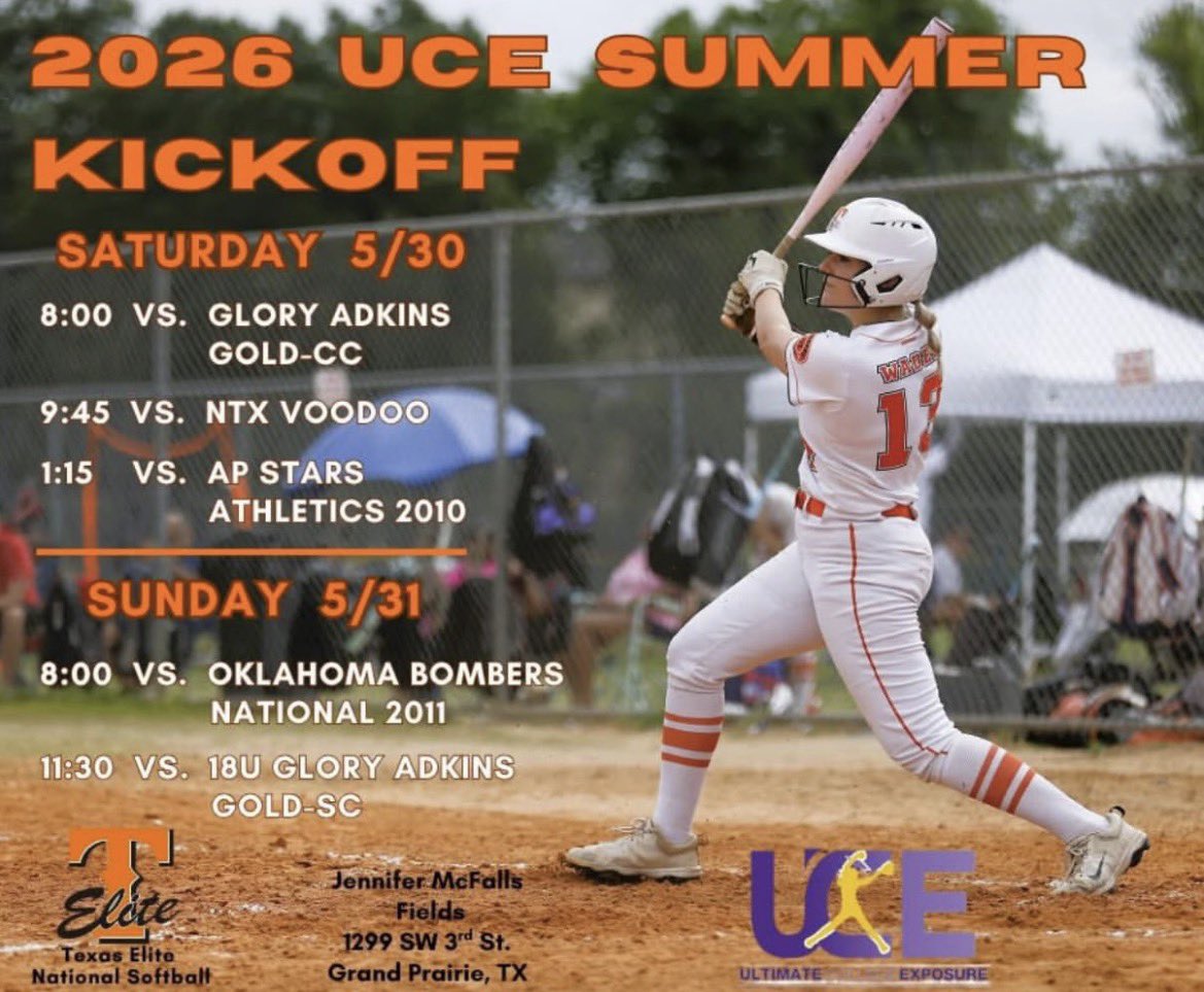 Lucky_Softball's tweet photo. Schedule for this weekend ! A open round robin!! #BeElite #softball https://t.co/iZdSKJE3jQ