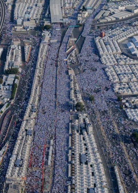 iyfa86's tweet photo. صورة مشرّفة تعكس الاهتمام والخدمة والتنظيم، الحمدلله على تمام النعمة.

 #نجاح_موسم_الحج https://t.co/CwI63thlcr